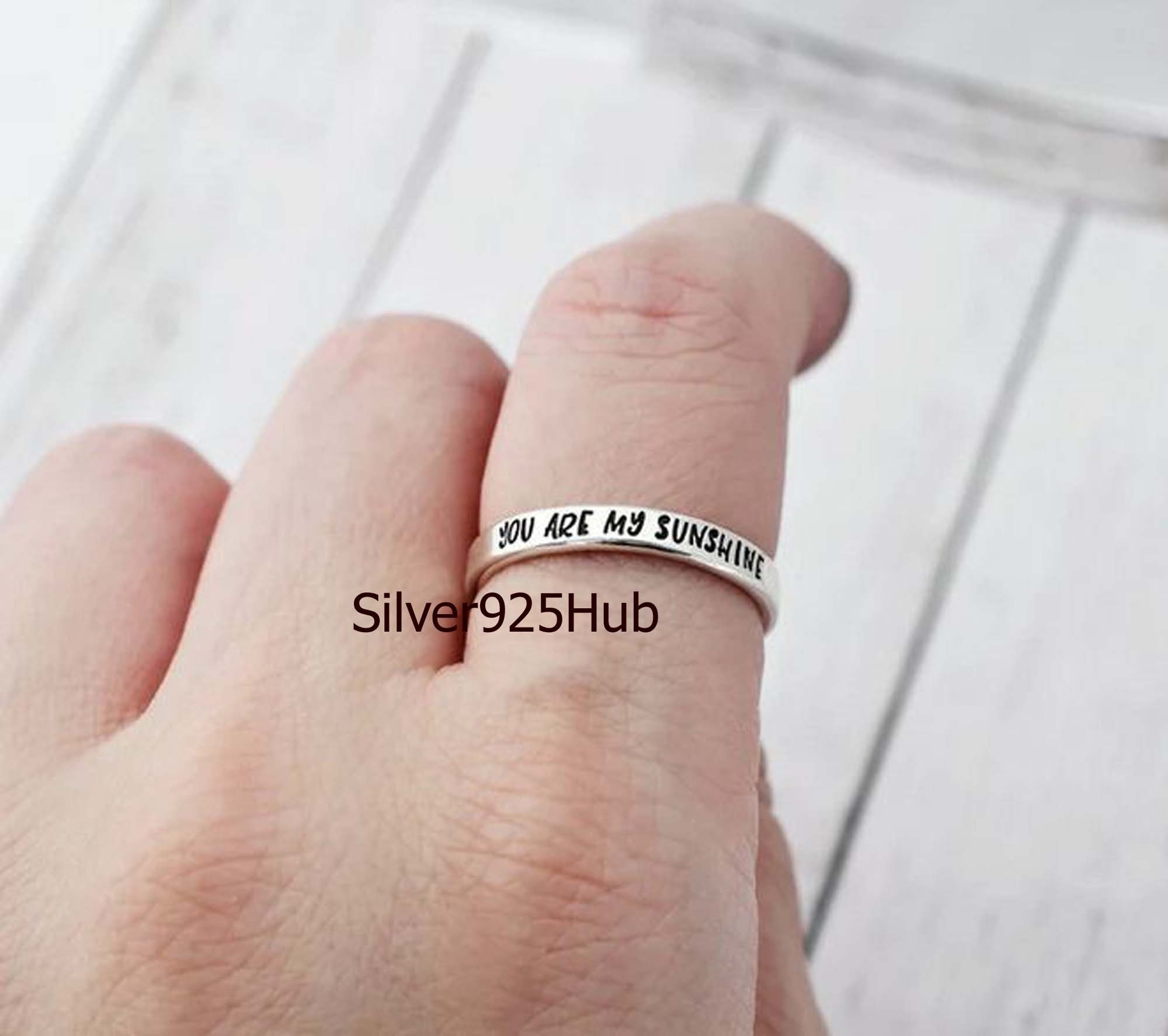You are my sunshine ring deals