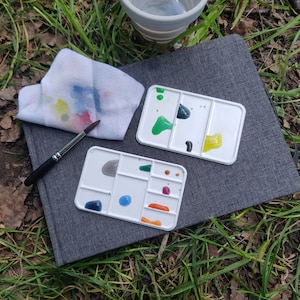 Mini palette de mélange - format carte de crédit
