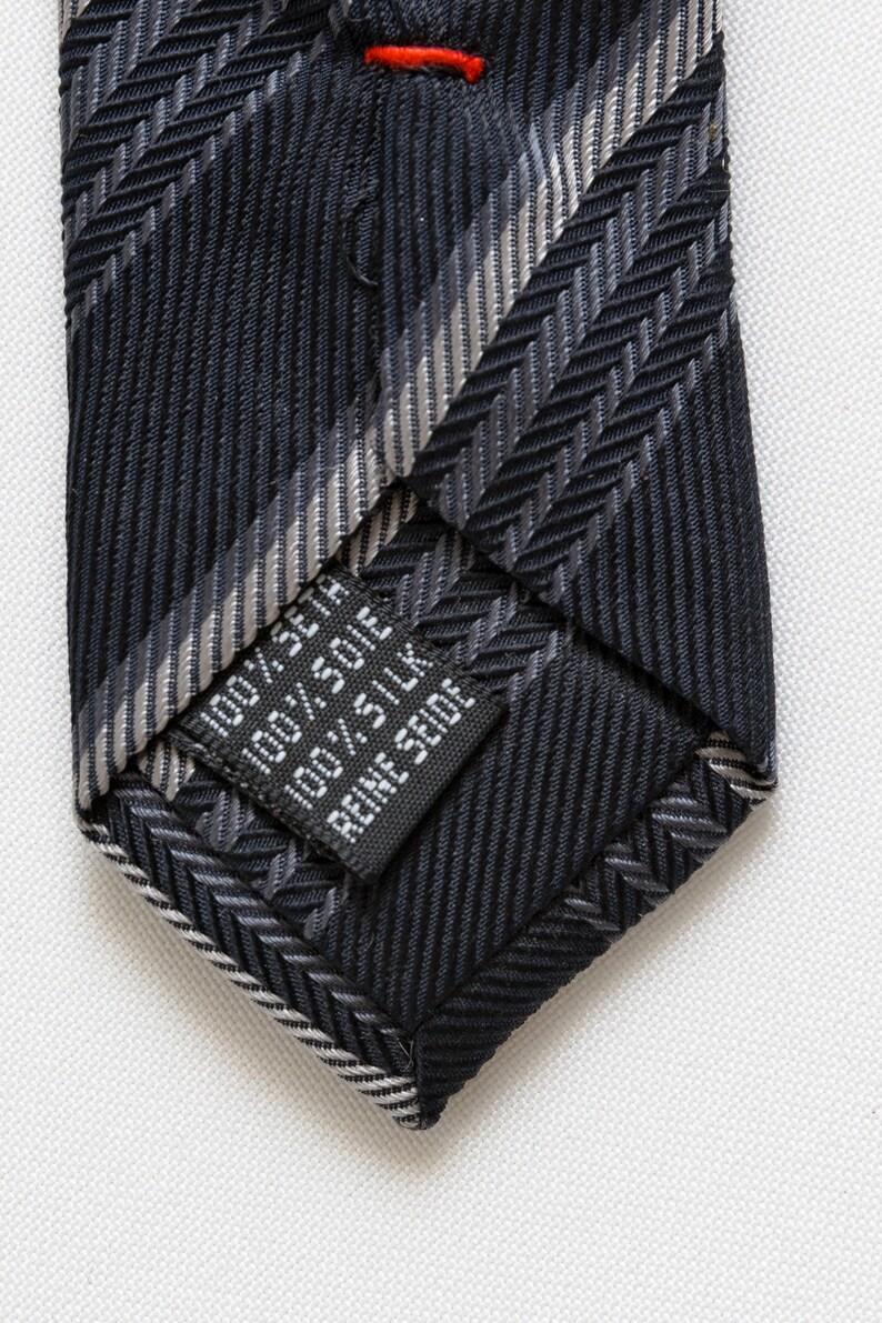 Pal Zilari Tie Striped Pattern Print Necktie Retro Beautiful Luxury