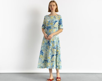 polo ralph lauren paisley mulberry silk dress Polo Ralph Lauren Paisley Mulberry Silk Dress in Blue