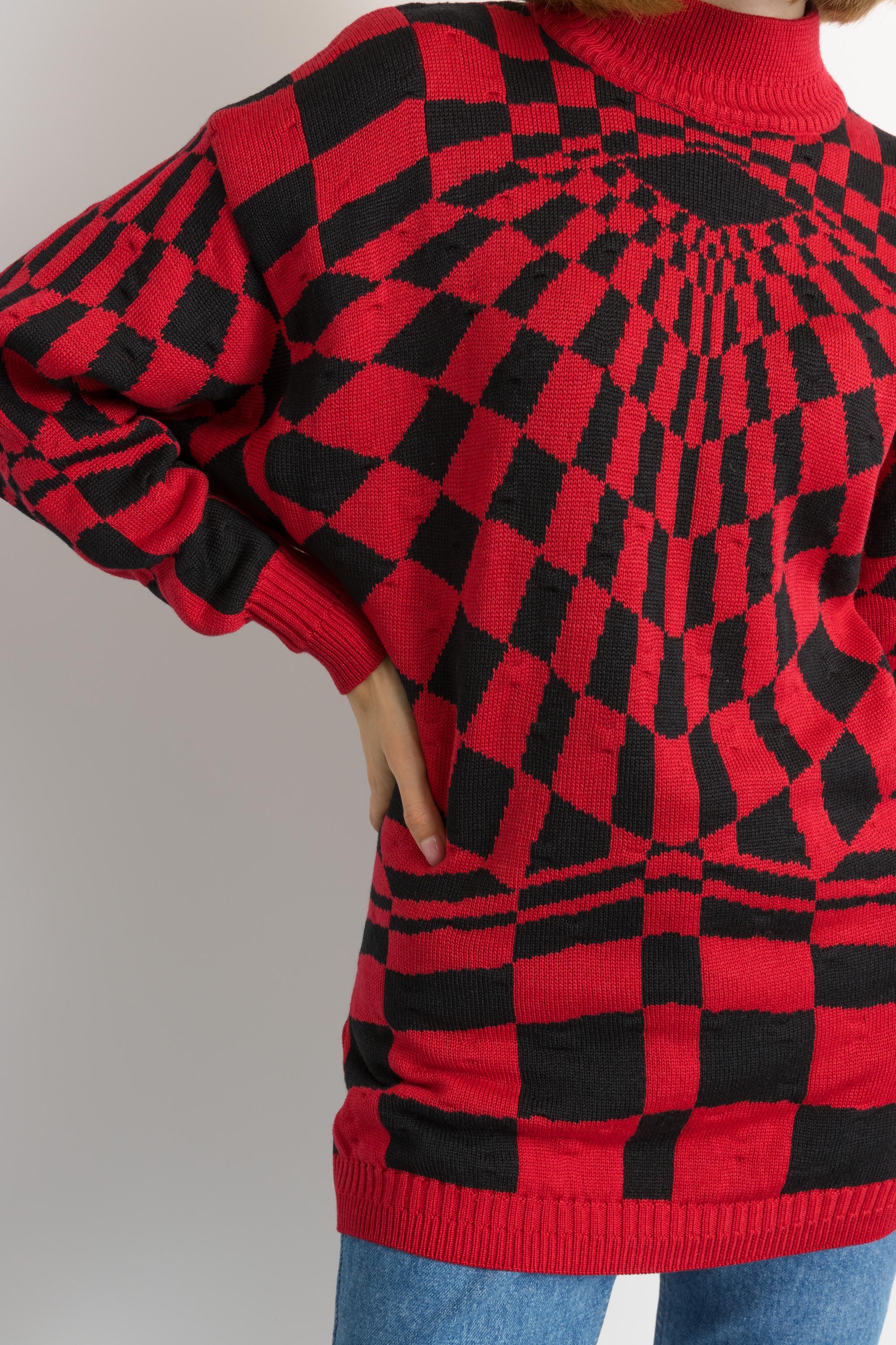 80s Vintage Gianni Versace Wool and Silk Sweater/ Versace Woman