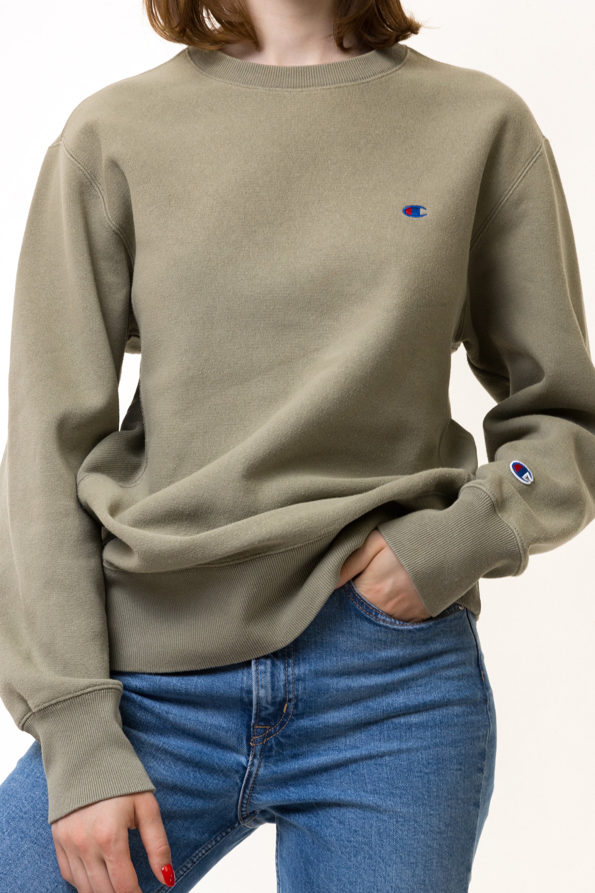 90s Vintage CHAMPION Sweatshirt Beige Sweatshirt Champion 90s Vintage CHAMPION Sweatshirt Beige Sweatshirt Champion