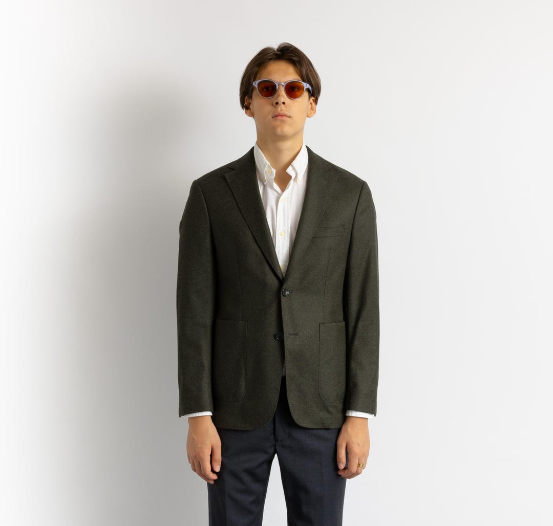 90s Vintage Vitale Barberis Canonico Man Preowned One Breasted