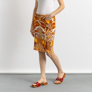 90年代ヴィンテージレディースゼブラ柄中古Just Cavalli 42サイズ 