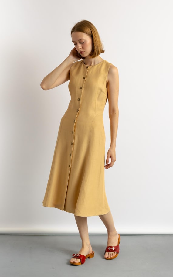 flattering a line dress Karen Kane Women's Short Sleeve A-Line Dress, Navy Blue, Small main image 1