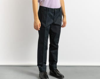 00s Preowned Man Prada Chino Classic Fit Medium Waist Tailored