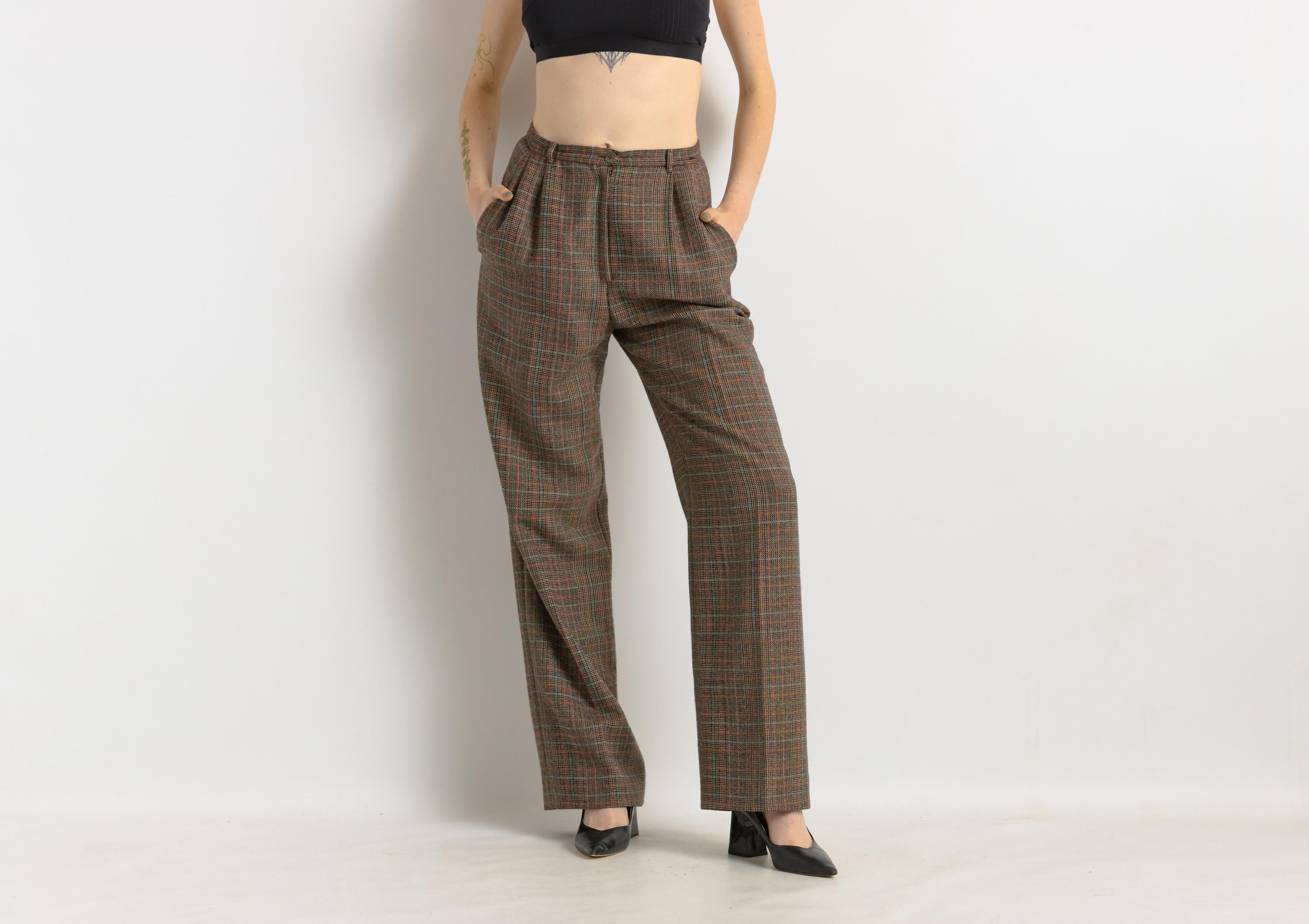 パンツ vintage made in italy feragamo pants Vintage 90s Salvatore Ferragamo Classic Pants