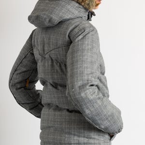 Chaqueta acolchada de plumón vintage Rip Curl Mountainwear para snowboard, talla 36 pequeña imagen 6