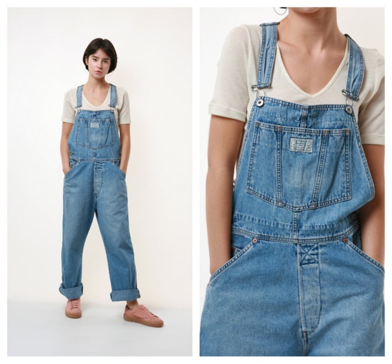 90s Vintage Levi's Denim Workwear Denim Overalls J