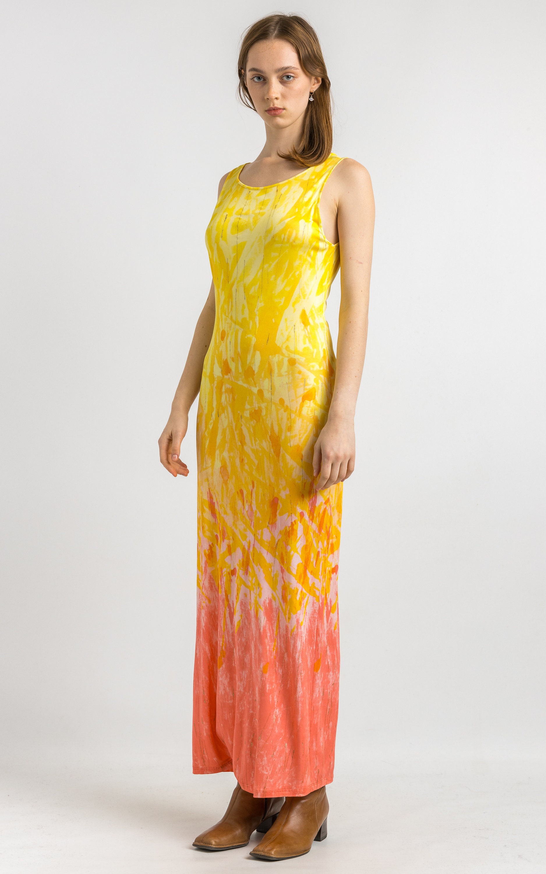 just cavalli long dress Just Cavalli Woman Long Dress in Tulle Floral Print S04CT1230 White Variant Khloefemme