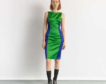 karen millen satin pencil dress KAREN MILLEN Satin Pencil Dress