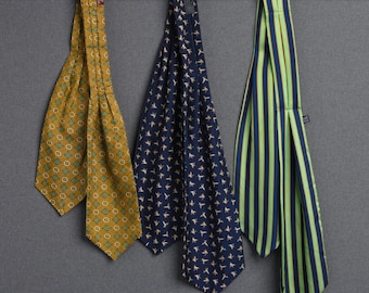 Juego diferente de 3 corbatas Tootal con estampado loco, corbata retro, hermosa, lujosa, regalo para hombres, corbata de seda
