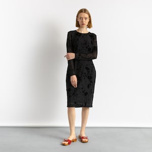Ralph Lauren Black Long Dress - Etsy