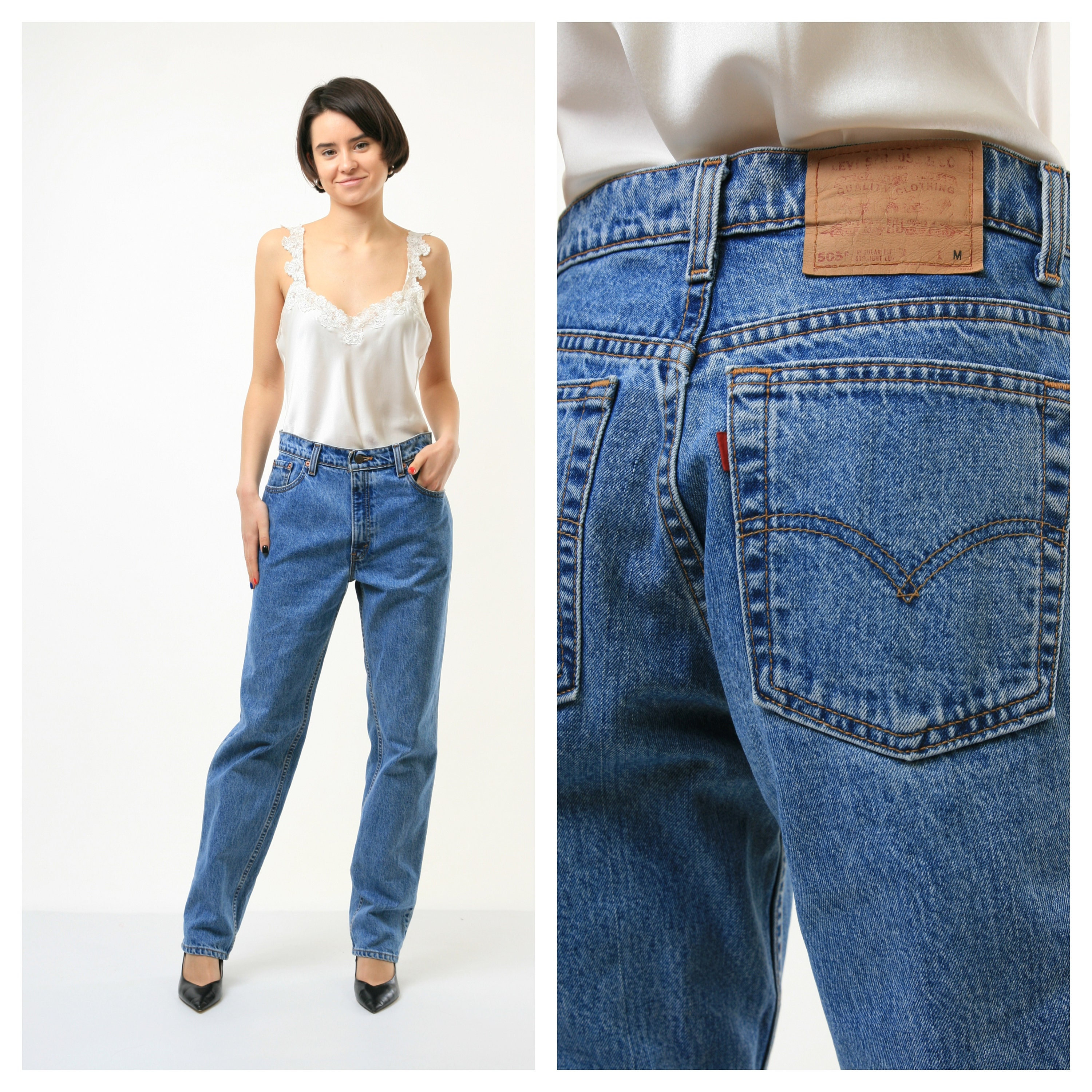 Levis 505 Womens - Etsy Canada