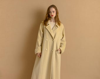 ジャケット・アウター 80s maxi wool long coat vintage 134cm ジャケット・アウター 80s maxi wool long coat vintage 134cm Vintage