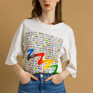 T-shirt Charlie Chaplin Arc-en-ciel - Neuf Avec étiquettes, Coton, Marque H And C Apparel, Coupe Regular