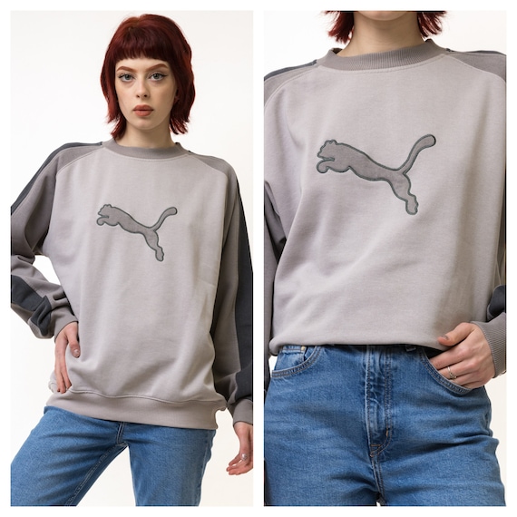 Gray puma jumper hotsell