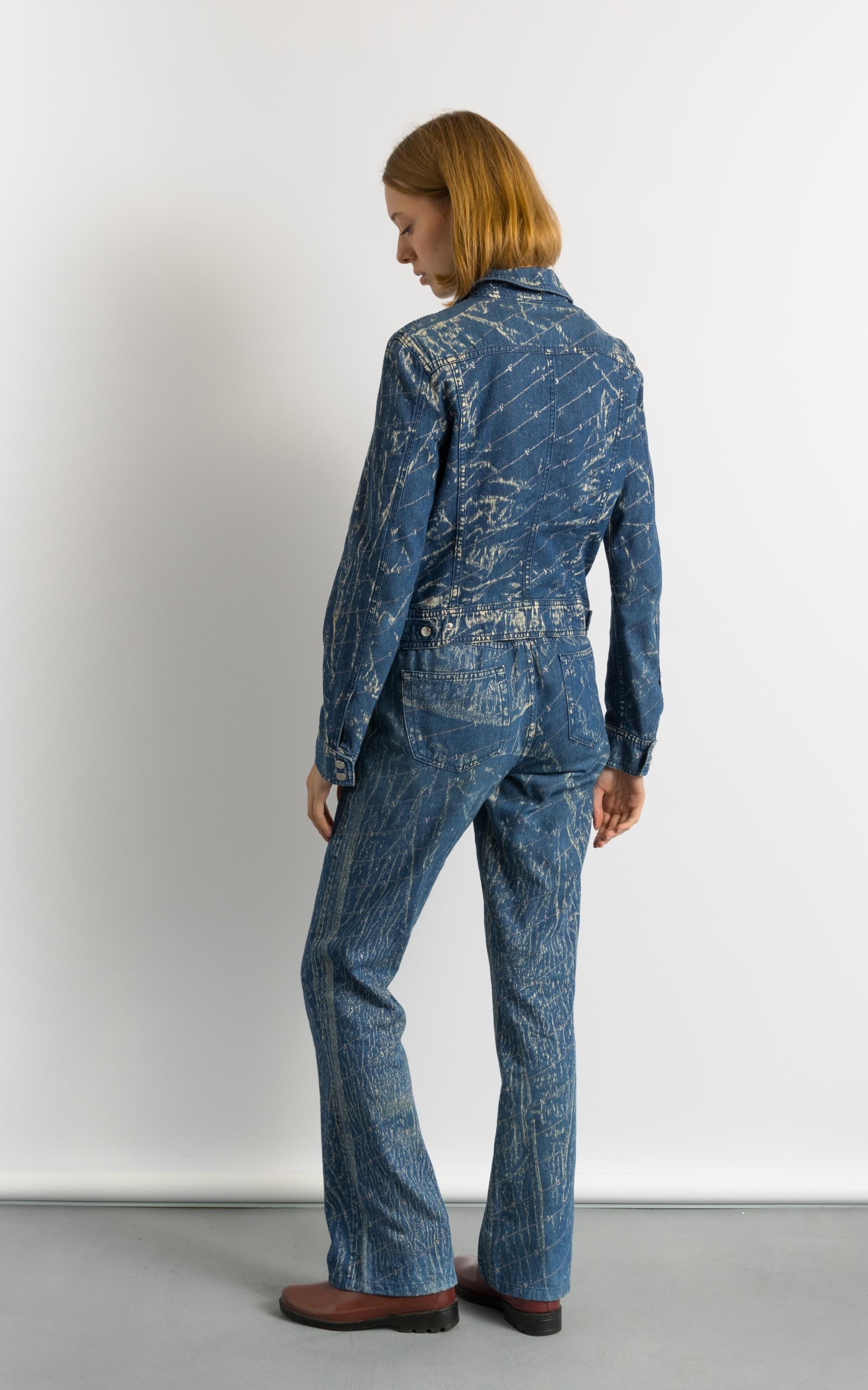 Gianfranco Ferre Jeans Pants Suit, 90s Gianfranco Ferre Mid 