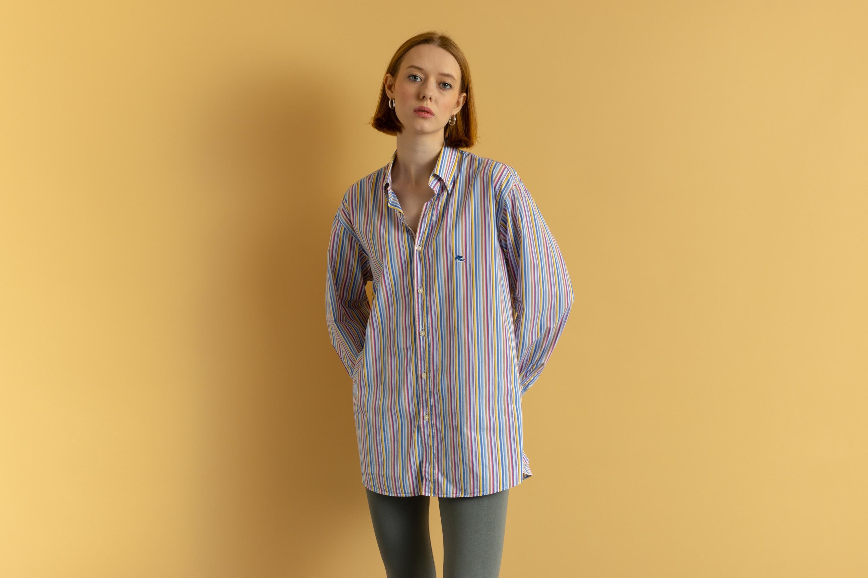 VIP【関税送料無料】希少 ETRO PRINTED COTTON T-SHIRT COMBINATION PRINT T-SHIRT - Oyster-white | ZARA United States