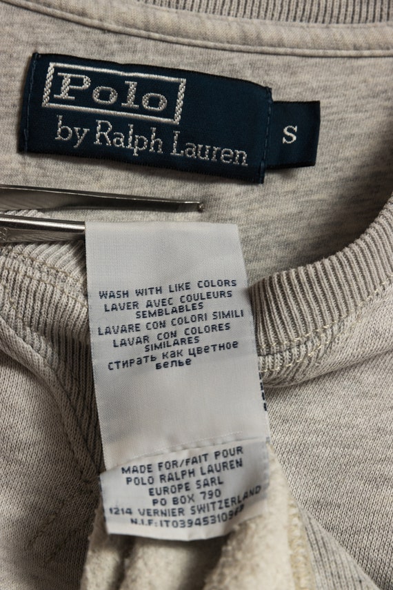 90s Vintage Polo Ralph Lauren Sweatshirt Ralph La… - image 3