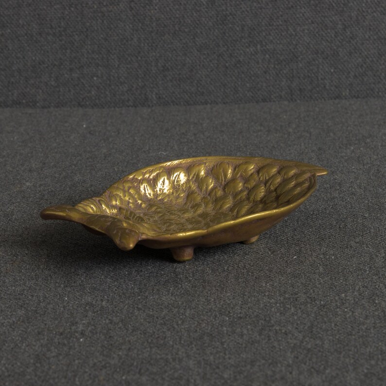 Vintage Owl Brass Plate, Hone Decor, Antique Gift Idea image 8