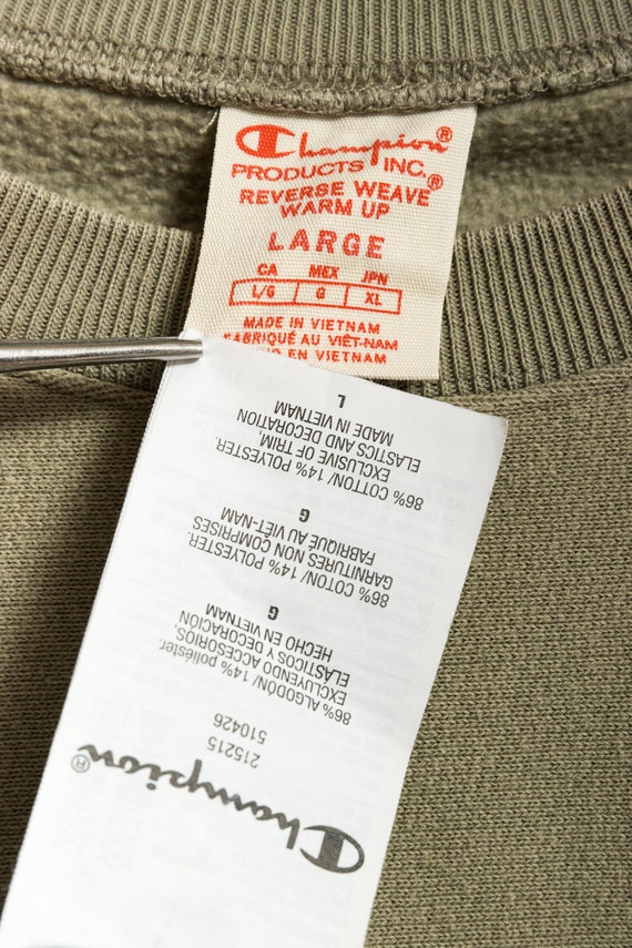 90s Vintage CHAMPION Sweatshirt Beige Sweatshirt Champion 90s Vintage CHAMPION Sweatshirt Beige Sweatshirt Champion