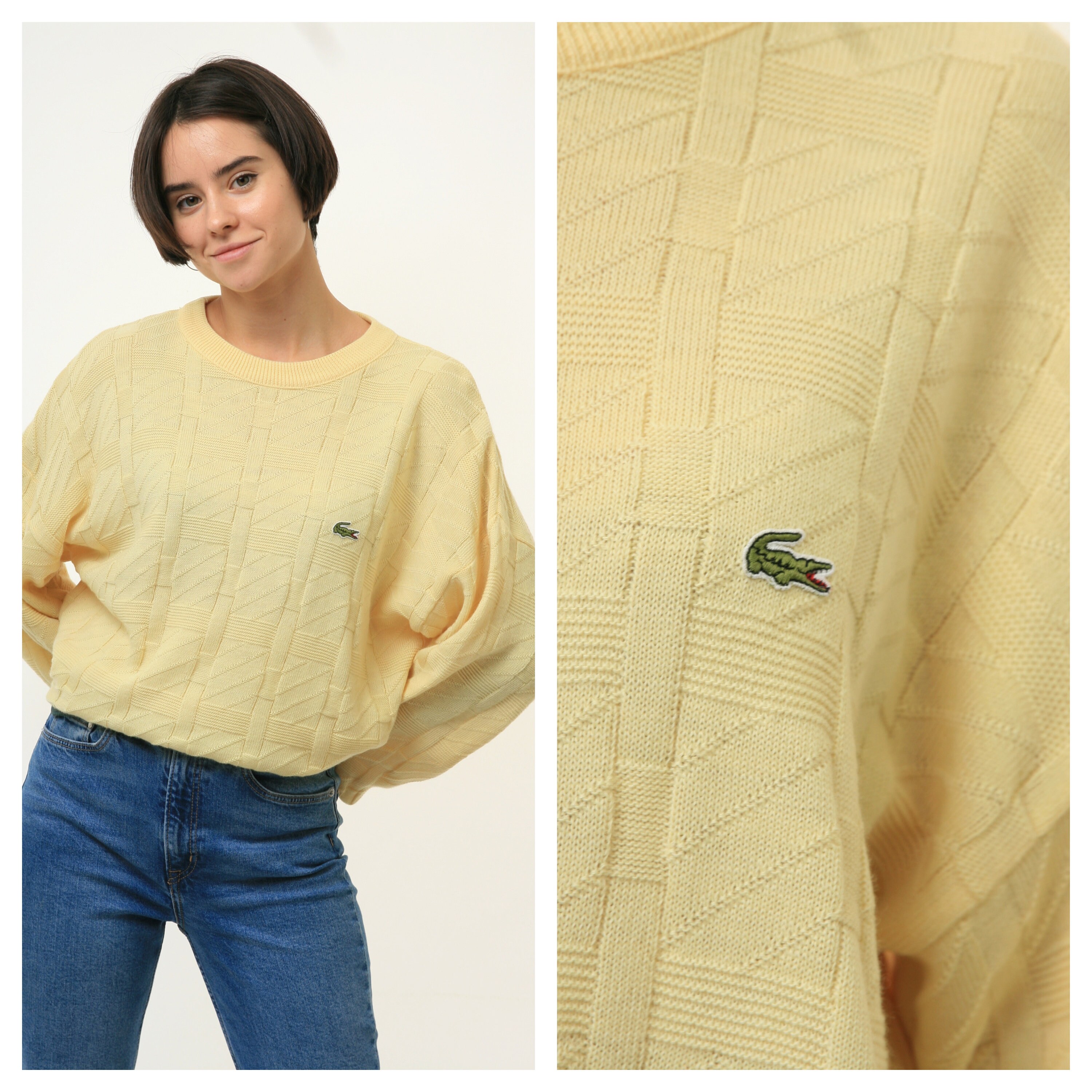 80s Vintage Lacoste Chemise Made in 
