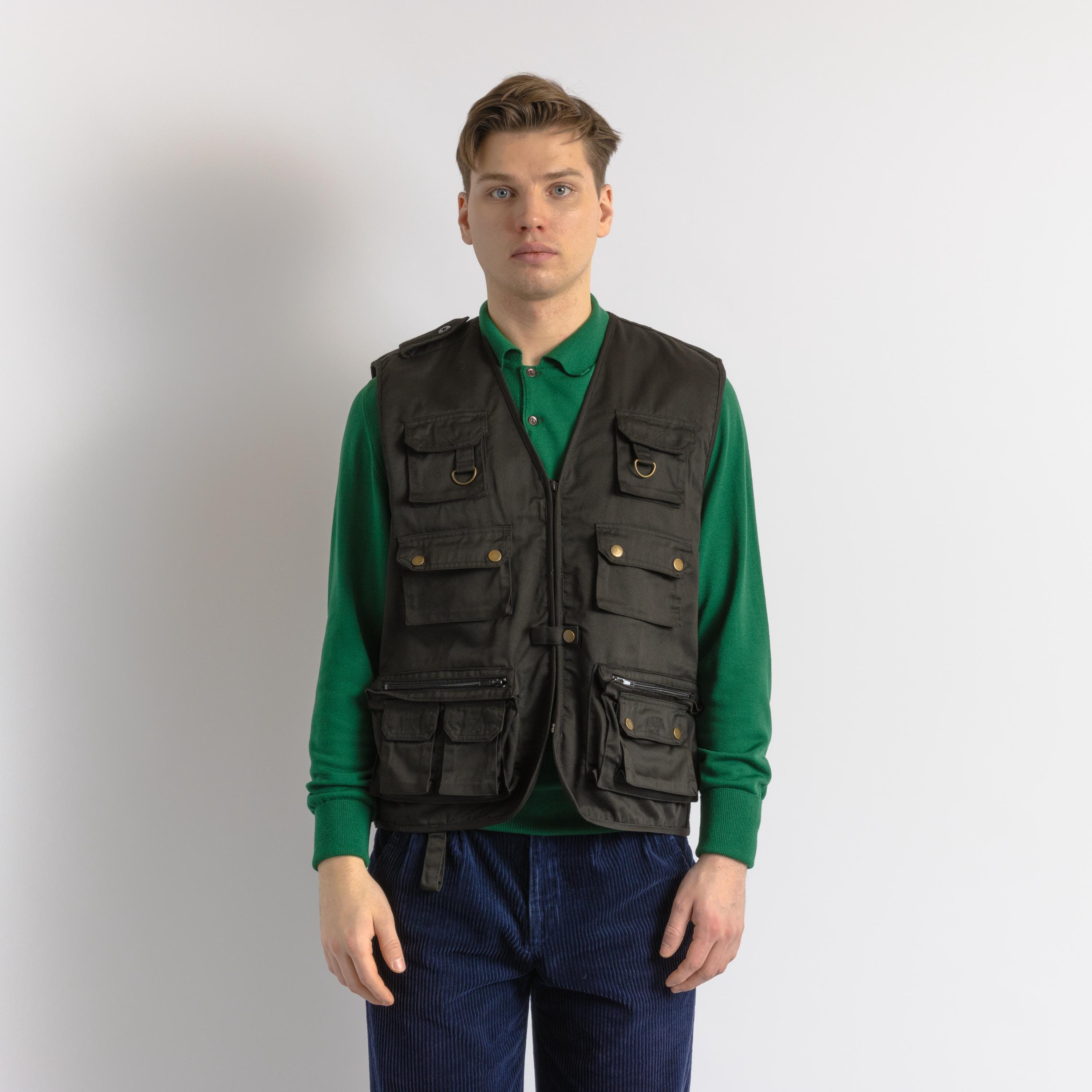 Vintage fishing vest - Etsy 日本
