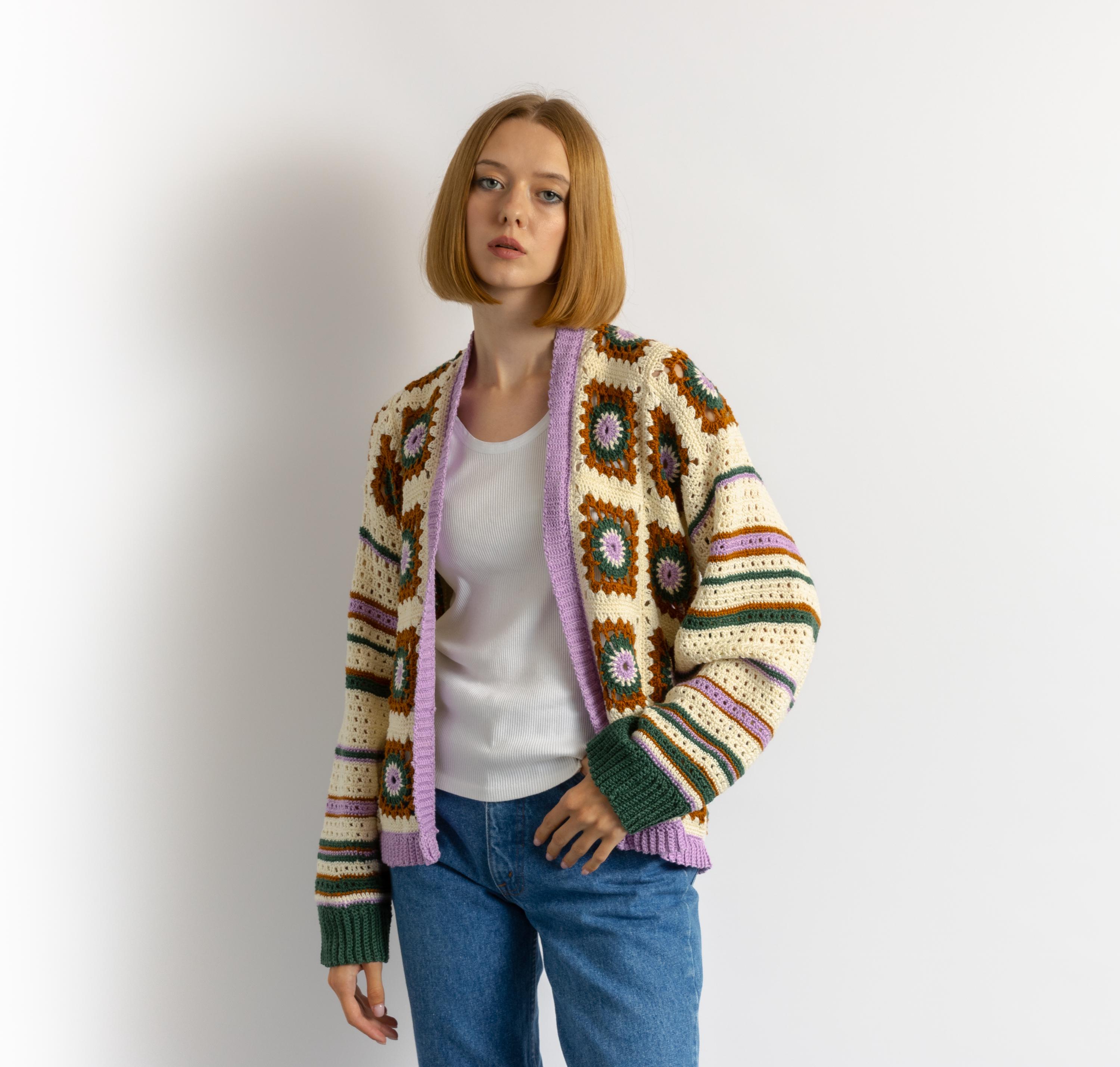 Cardigan Femme Imprimé Tête De Mort - Cardigan Ouvert, Manches Longues, Tricoté Oversize, Style Halloween/décontracté - 6