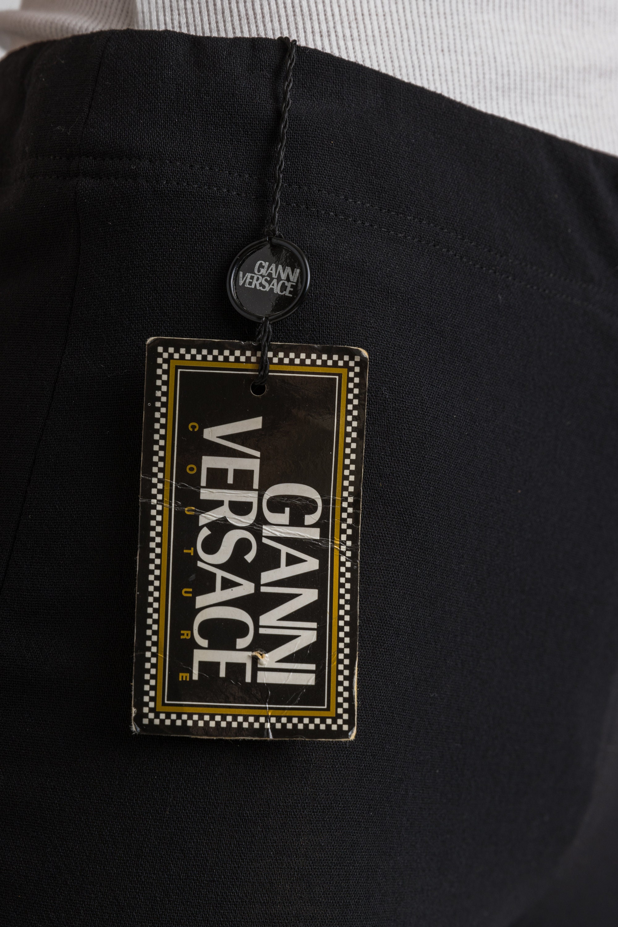90s Gianni Versace Wool Pants / Vintage Versace Deadstock 90s Gianni Versace Wool Pants / Vintage Versace Deadstock