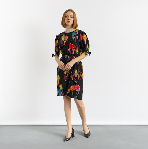 escada midi dress Escada