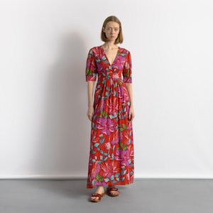 artisan maxi dress Firework — Champagne – Thai Line — Wholesale Distributor of Exclusive  Artisan Fashion