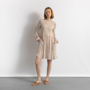 sparkly brown mini dress AKIRA Dance The Night Away Rhinestone Mini Dress | Brown main image 1