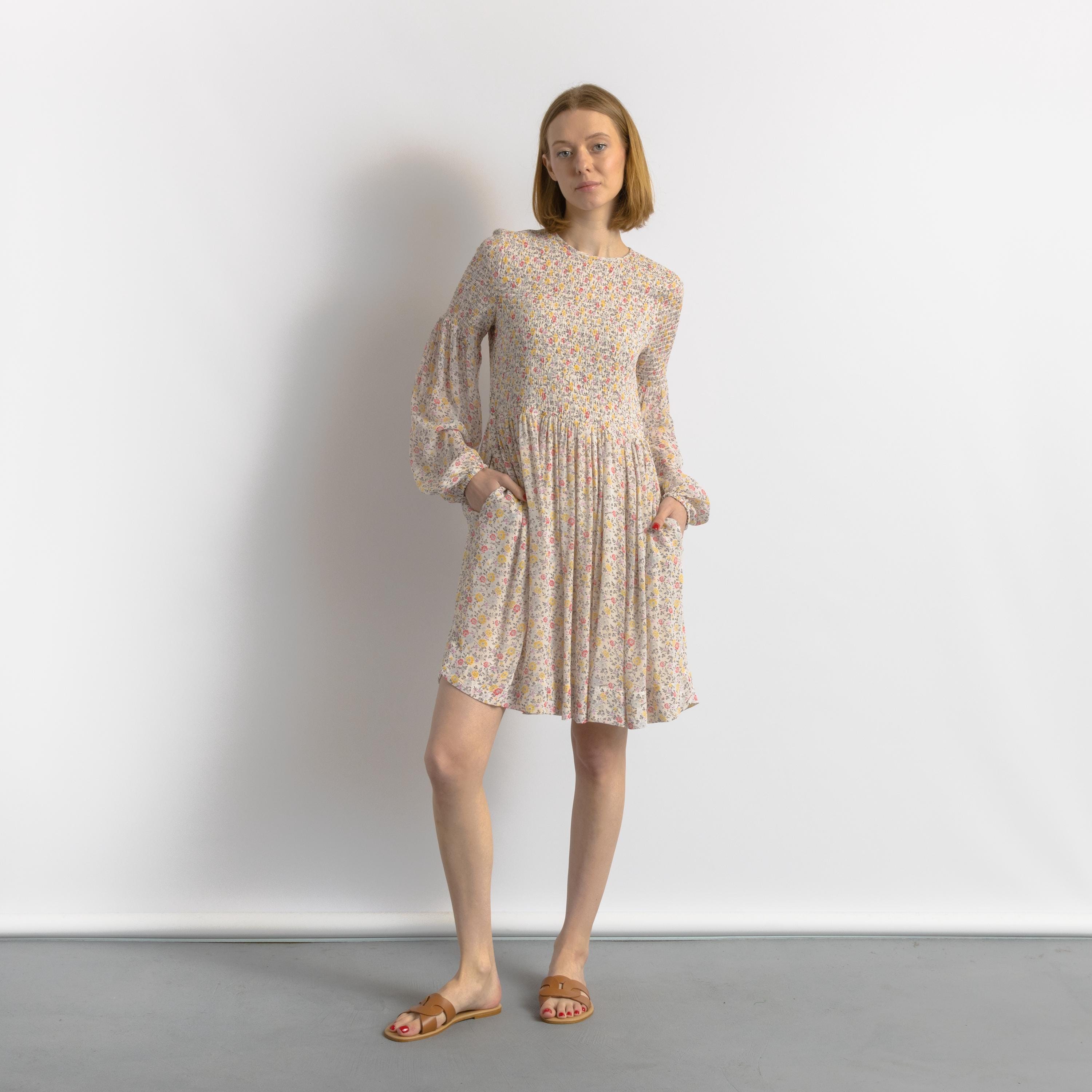 Ganni Floral Dress - Etsy