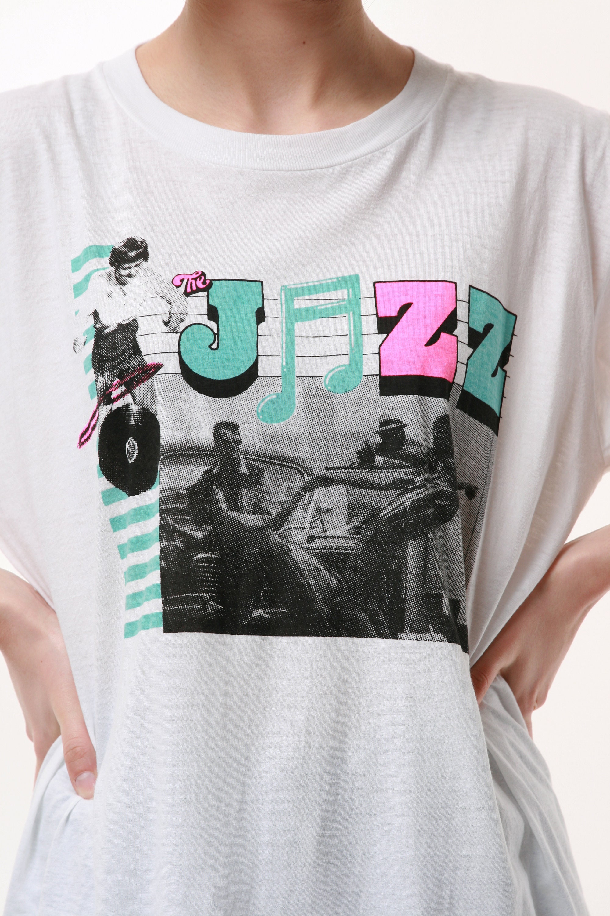 90s Vintage Oldschool JAZZ Graphic Mens Style Oversized Cotton - Etsy