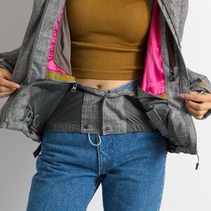 Chaqueta acolchada de plumón vintage Rip Curl Mountainwear para snowboard, talla 36 pequeña imagen 13