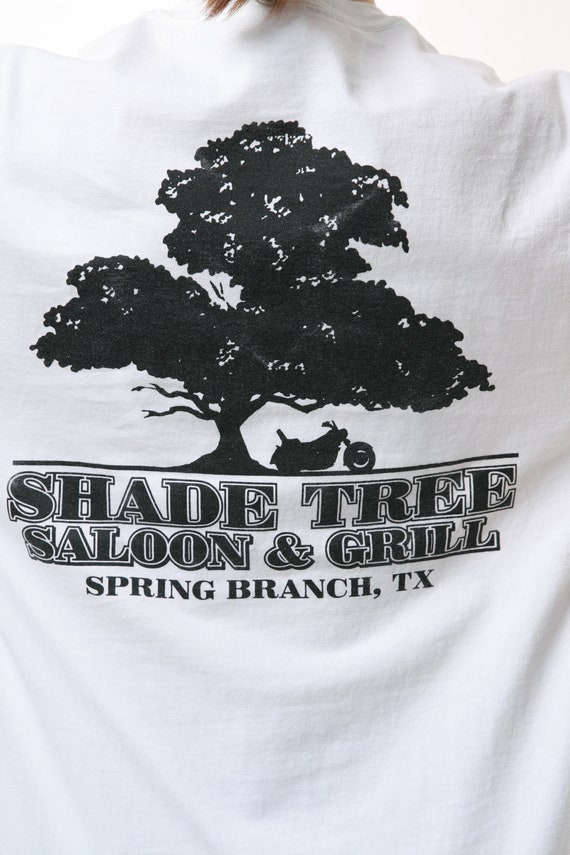 90s GILDAN SHADE TREE Vintage Cotton T-shirt 16759 - image 7