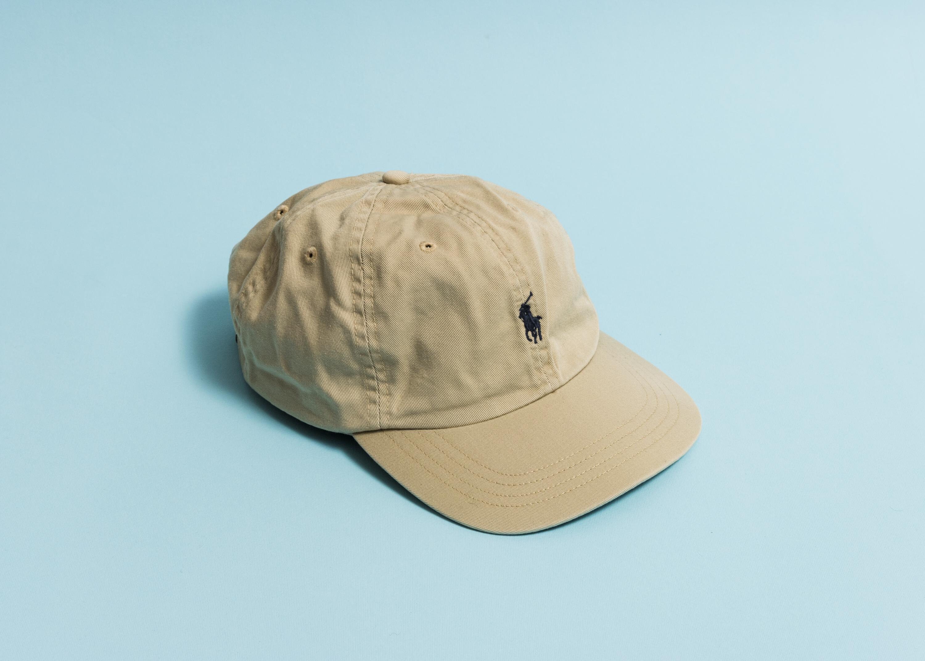 Beige polo cap sales