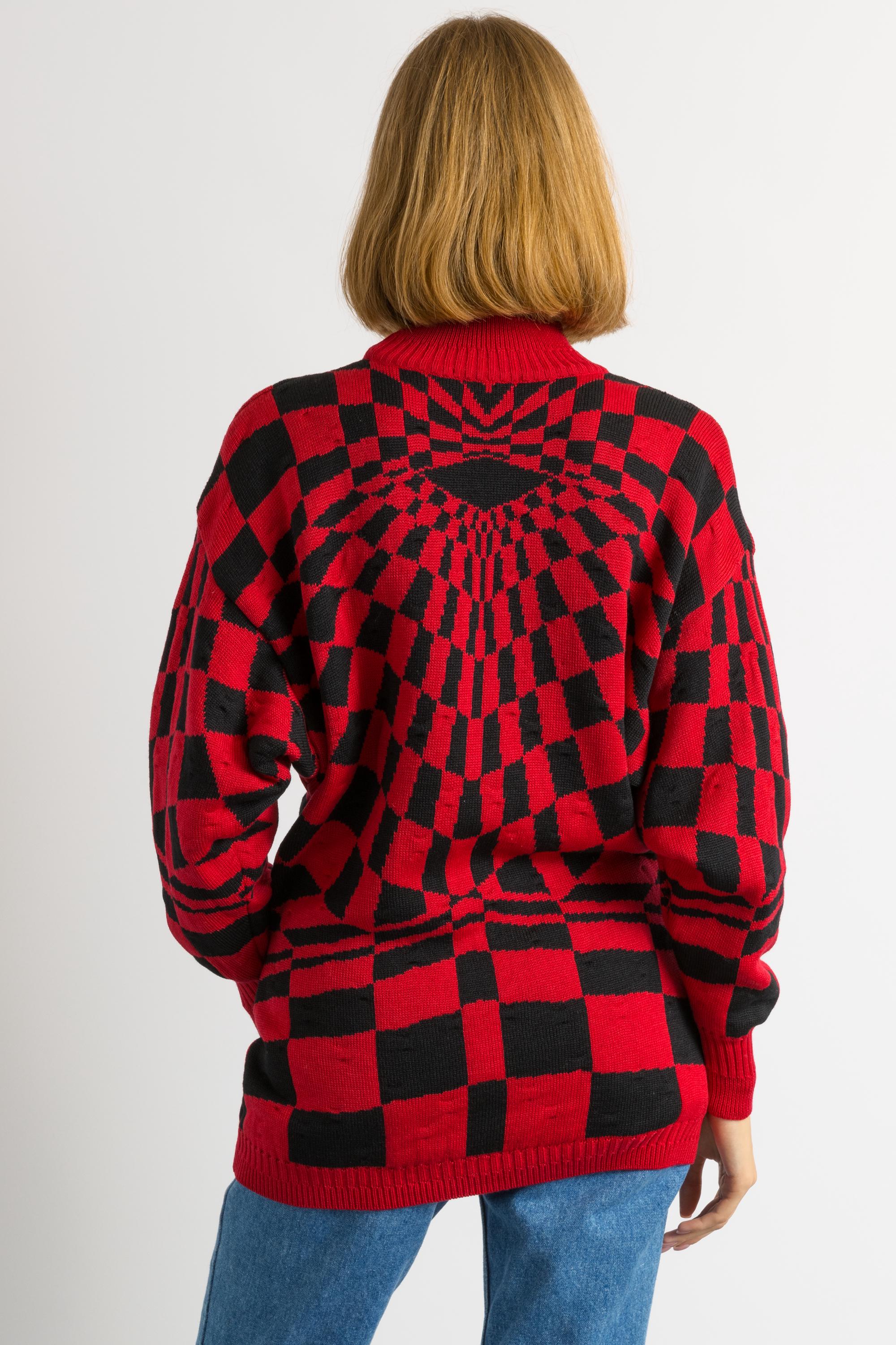 80s Vintage Gianni Versace Wool and Silk Sweater/ Versace Woman