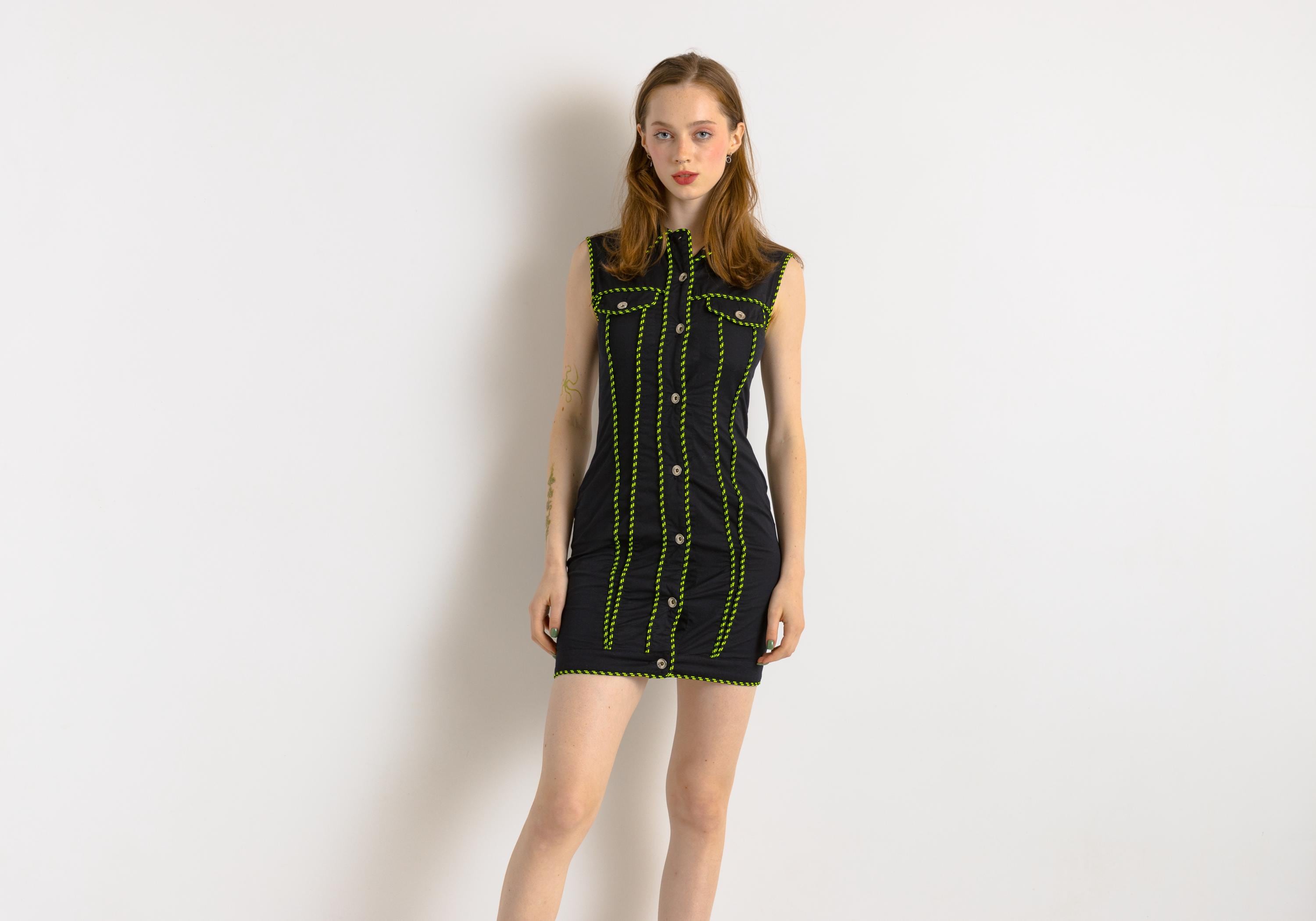 Moschino Green Vintage Dress