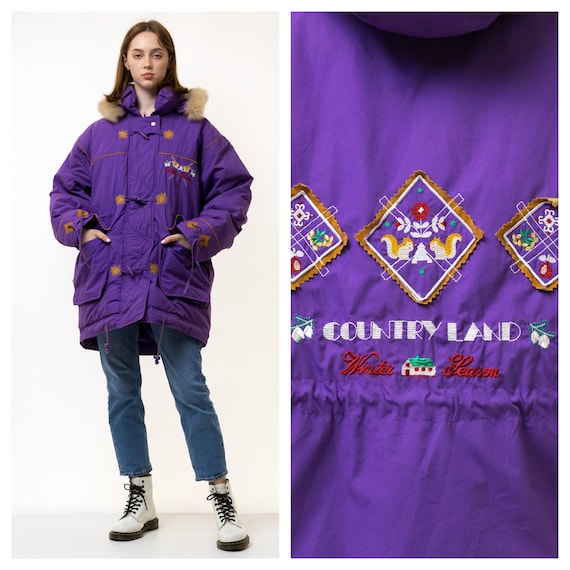 Buy 80s Vintage Diadora Down Winter Padded Woman M Size Coat woman Winter Coat Vintage Diadora Winter Coat Woman Outwear Online in India Etsy