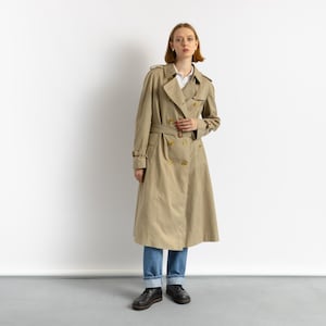 BURBERRY ヴィンテージ 60〜70s ダブルブレスト トレンチコート BURBERRY バーバリー 70s ダブルブレスト トレンチコート M