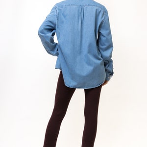 Vintage Acne Studios Cotton Logo Long Sleeve Buttons Up Woman Shirt/ Vintage Acne Unisex Cargo Minimalist Medium Woman Shirt image 3