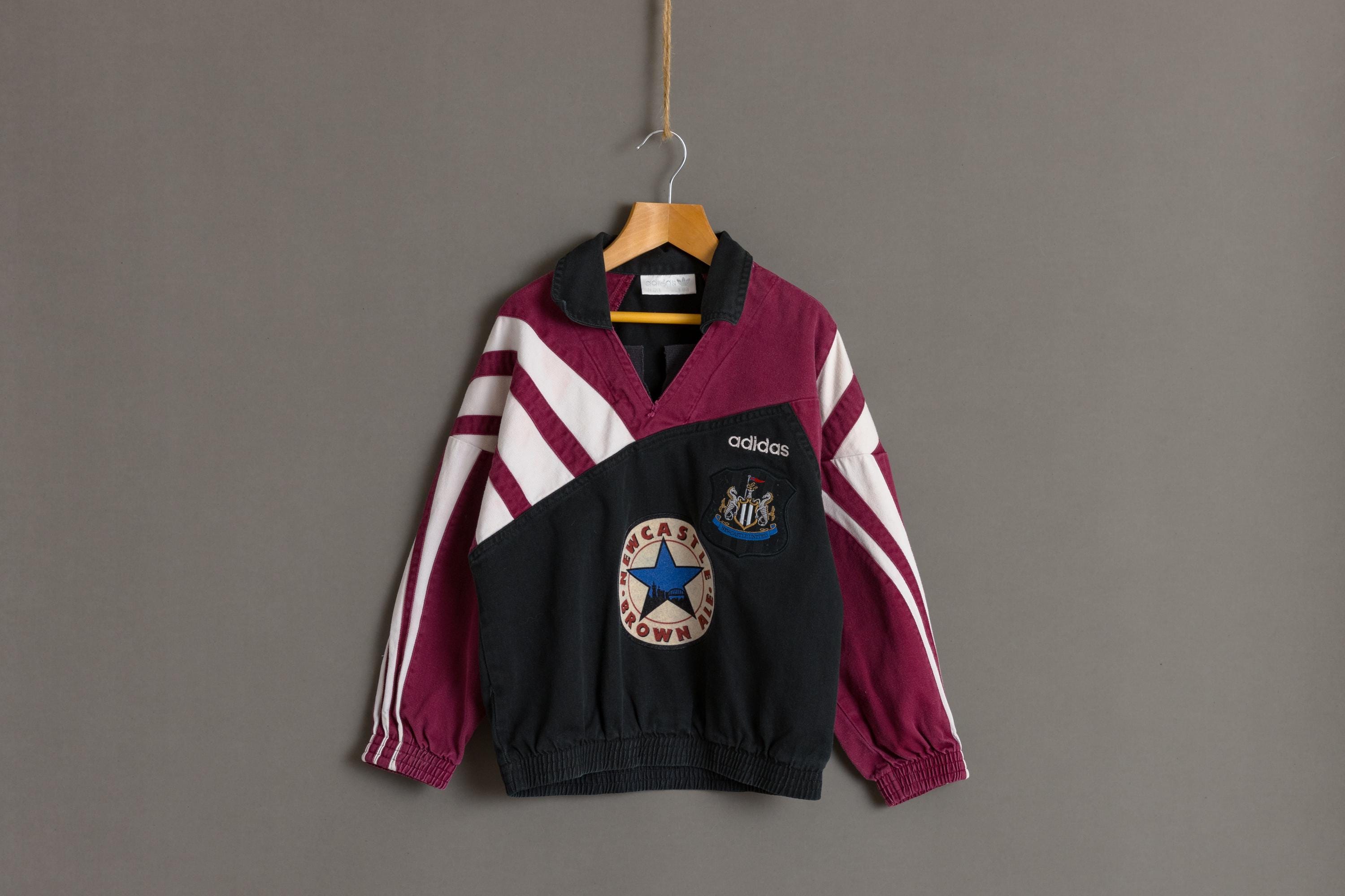 90s Vintage Adidas Newcastle Fc Training Jumper Newcastle Training