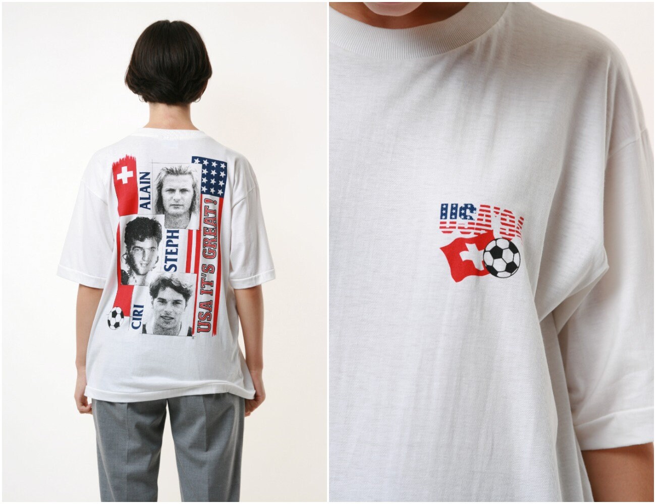 希少 90s USA製 GOTCHA ガッチャ ロゴ Tシャツ M - メルカリ