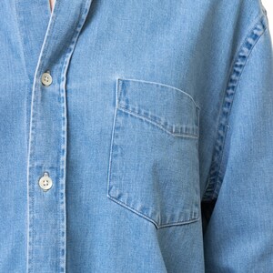 Vintage Acne Studios Cotton Logo Long Sleeve Buttons Up Woman Shirt/ Vintage Acne Unisex Cargo Minimalist Medium Woman Shirt image 6