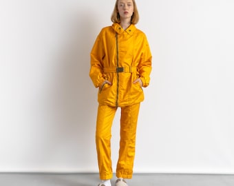 ELLESSE 80s Blue One Piece Ski Suit Winter Jumpsuit Blue Vintage