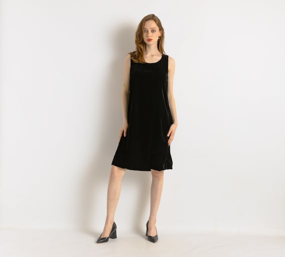 90s Woman Velor Max Mara Midi Black Dress size Medium/ Vintage Woman Clothing/ Preloved Woman Dress/ Vintage Woman Outfit 90s Woman Velor Max Mara Midi Black Dress size Medium/ Vintage Woman Clothing/ Preloved Woman Dress/ Vintage Woman Outfit