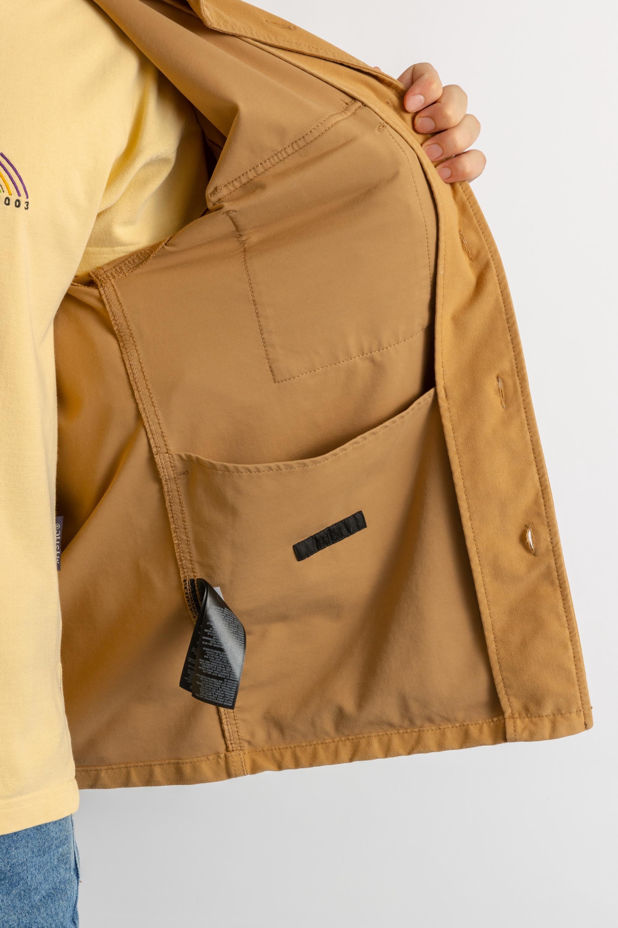 Vintage Uniqlo Workwear Coat - Retro Workwear Brown Jacket 