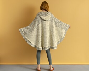 1960s Vintage Icelandic Wool Poncho Cape. M - Etsy